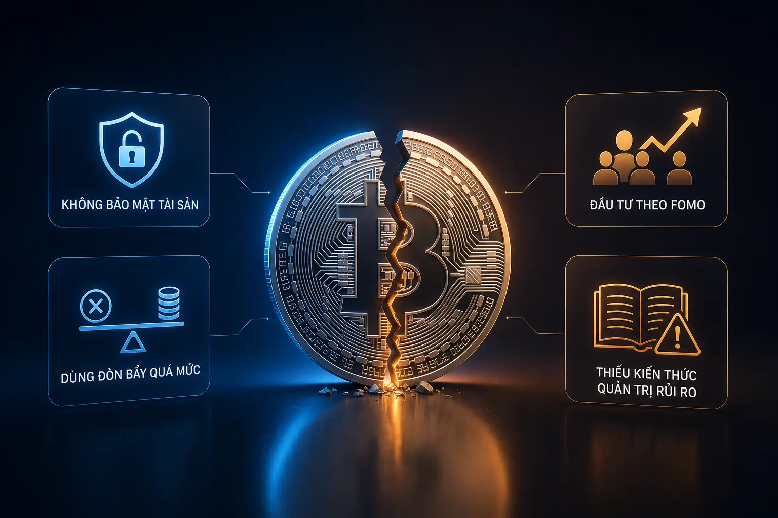 Sai lầm người mới thường gặp khi đầu tư Bitcoin