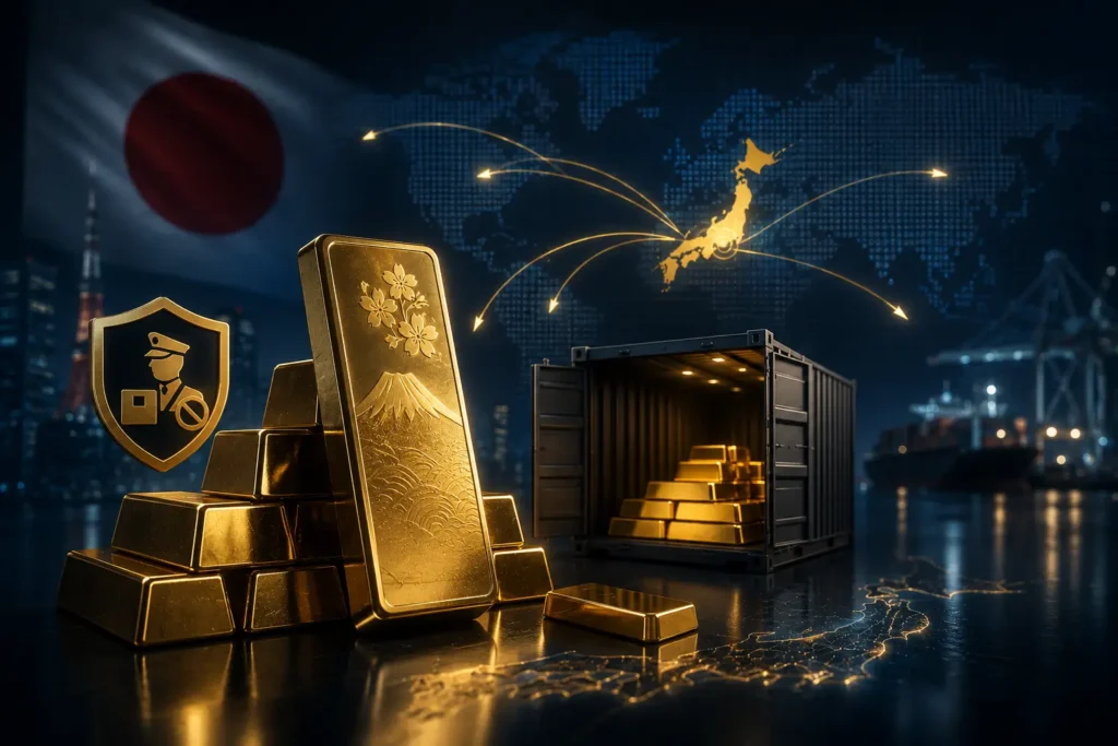 Xuất khẩu vàng Nhật Bản lập kỷ lục 25 tỷ USD, giới chức lo ngại nguy cơ vàng nhập lậu tái xuất